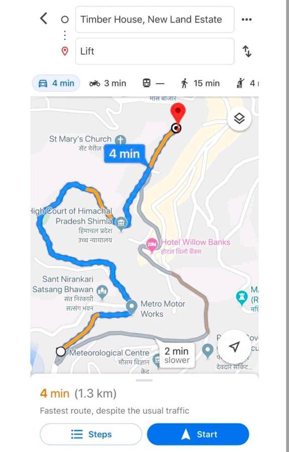 Mountain Zest-Simla Royale Near Mall Road-Free Pickup From Railway Station Simla Exteriör bild